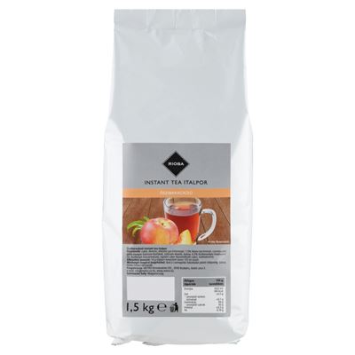 RIOBA Őszibarack Ízű Instant Tea Italpor 1,5 kg