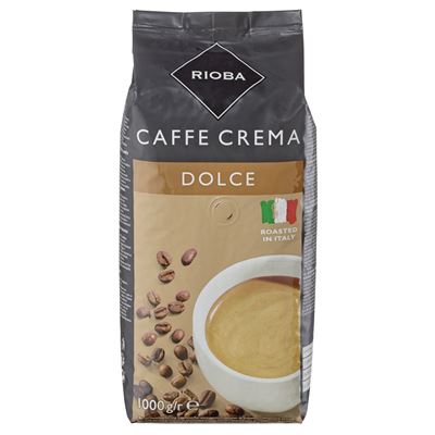 RIOBA Caffe Crema Dolce Szemes Kávé 1 kg