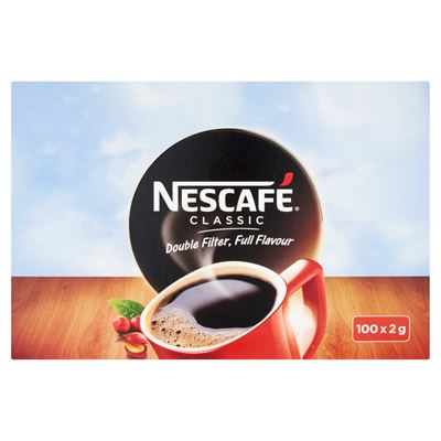 NESCAFÉ Classic Azonnal Oldódó Kávé 100 x 2 g (200 g)