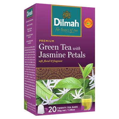 Dilmah Jasmine filteres zöld tea 20 filter 30 g