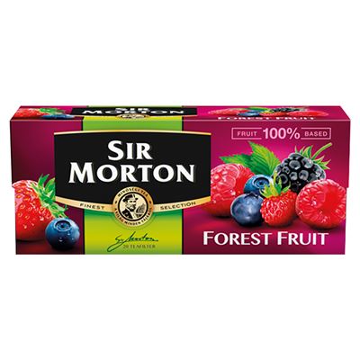SIR MORTON Erdeigyümölcsízű Gyümölcstea Keverék 20 filter 12 x 35 g