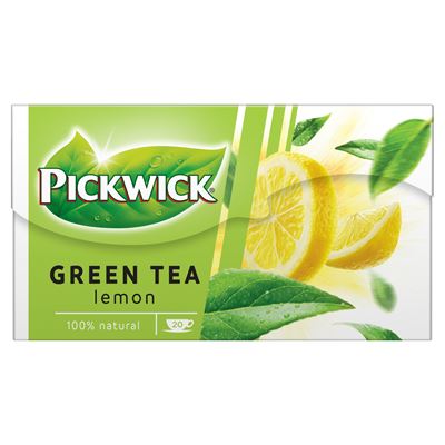 PICKWICK citromízű zöld tea 20 filter 40 g