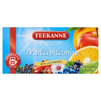 TEEKANNE World of Fruits Multivitamin gyümölcstea keverék bogyósgyümölcs ízzel 20 filter 50 g