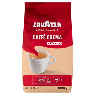LAVAZZA Caffè Crema Classico pörkölt szemes kávé 1000 g