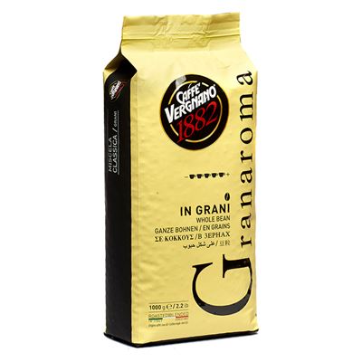 Caffè Vergnano Granaroma Espresso Pörkölt Szemes Kávékeverék 1 kg