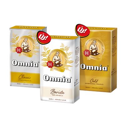 Douwe Egberts Omnia Classic őrölt-pörkölt kávé 12 x 250 g