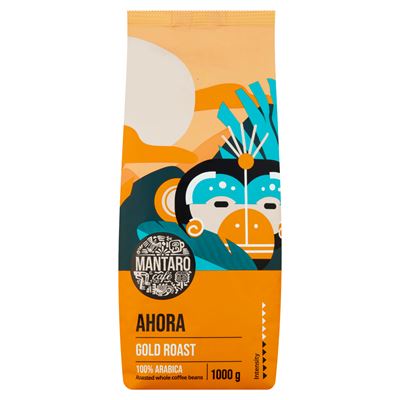 MANTARO Café Ahora Gold Roast Pörkölt Szemes Kávé 1 kg