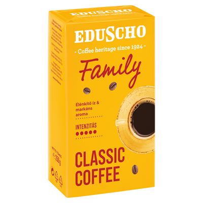 Eduscho Family Őrölt, Pörkölt Kávé 12 x 250 g