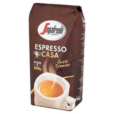 Segafredo Zanetti Espresso Casa Szemes Pörkölt Kávé 1 kg