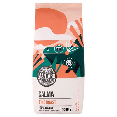 MANTARO Café Calma Fine Roast pörkölt szemes kávé 1000 g