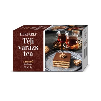 Herbária Téli Varázs Tea Zserbó Ízesítéssel 20 x 1,5 g
