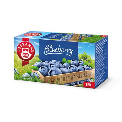 TEEKANNE World of Fruits áfonya ízesítésű gyümölcstea keverék 20 filter 45 g