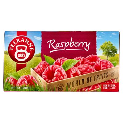 TEEKANNE World of Fruits málna ízesítésű gyümölcstea keverék 20 filter 50 g