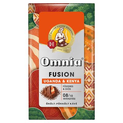 D·E Omnia Fusion Uganda&Kenya őrölt kávé 225 g