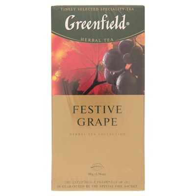 Greenfield szőlő tea 25×2 g