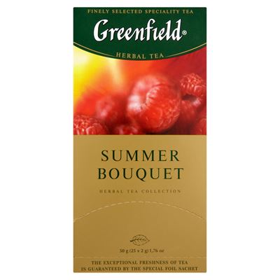 Greenfield Summer Bouquet gyümölcstea 25×2 g