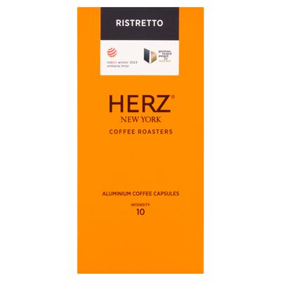HERZ COFFEE RISTRETTO Nespresso Kompatibilis Kávékapszula 10 x 5,7 g