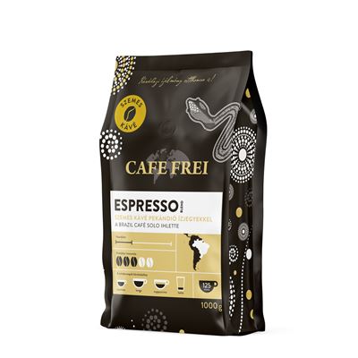 Café Frei Espresso Pekándió Ízesítésű Szemes Kávékeverék 1 kg