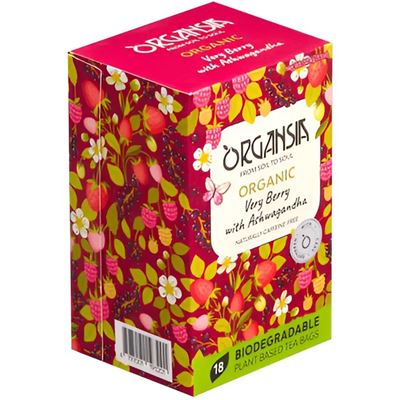 Basilur Organisa piros bogyós bio tea ashwagandhával 18 db 32,4 g