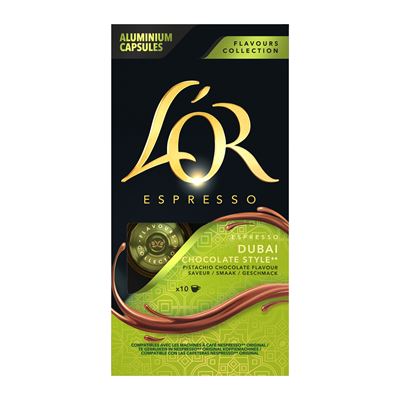 L’OR NCC Dubai Csokoládé Stílusú Espresso kapszula 10db