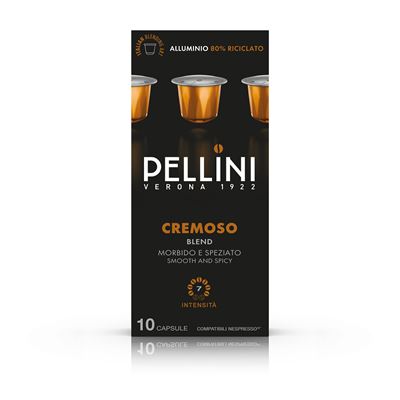 Pellini Cremoso Nesp. Alu kávékapszula 55 gr (10 x 5,5 gr)