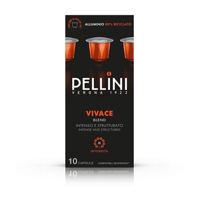Pellini Vivace Nesp. Alu kávékapszula 55 gr (10 x 5,5 gr)