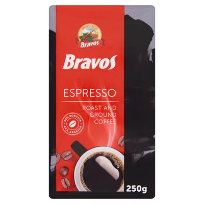 Bravos Classic Espresso őrölt, pörkölt kávé 250 g