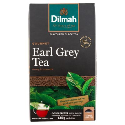 Dilmah Earl Grey szálas aromás fekete tea 125 g
