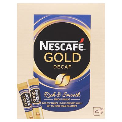 NESCAFÉ Gold koffeinmentes azonnal oldódó kávé 25 x 2 g (50 g)