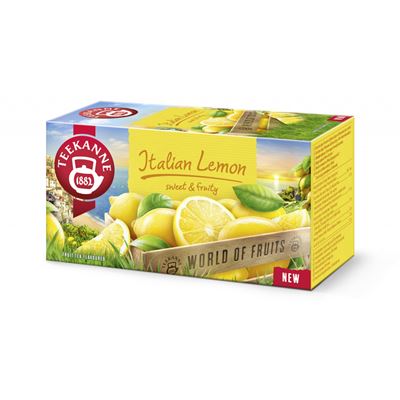 Teekanne World of Fruits Italian Lemon citromos mézes íz. gy.tea 40g