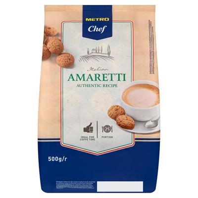 METRO Chef Amaretti mandulaízű keksz 500 g