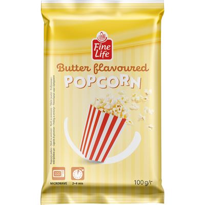Fine Life Vajas Pattogatni Való Kukorica 100 g