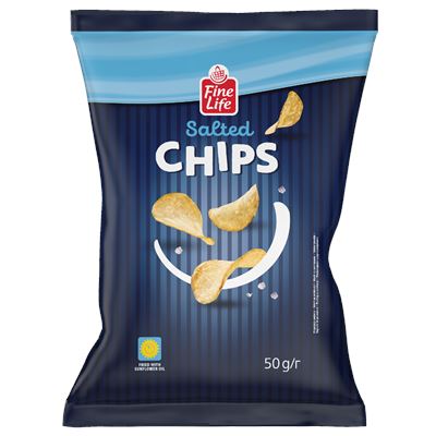 Fine Life Chips Sós 50 g