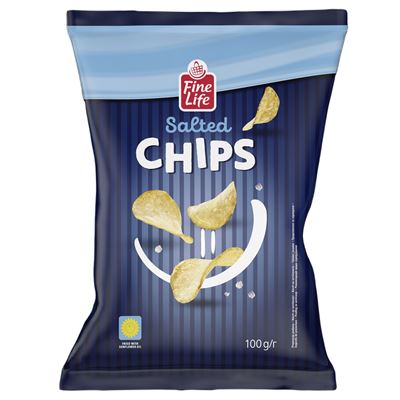 Fine Life Chips Sós 100 g