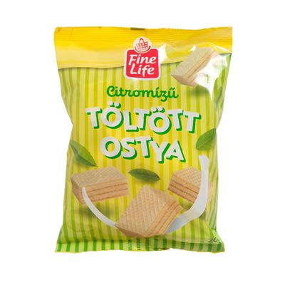 Fine Life Citromízű Krémmel Töltött Ostya 200 g