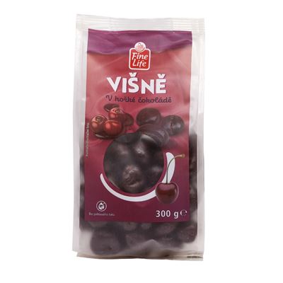 Fine Life Meggy Étcsokoládé Bevonattal 300 g