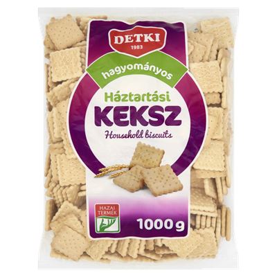 Detki Hagyományos Háztartási Keksz 8 x 1 kg