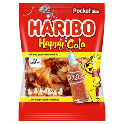HARIBO Happy Cola kólaízű gumicukor 30 x 100 g