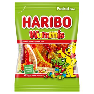 HARIBO Wummis gyümölcsízű gumicukorka 30 x 100 g
