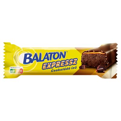 BALATON Expressz étcsokoládéval mártott csokoládé ízű szelet karamellel 35 g