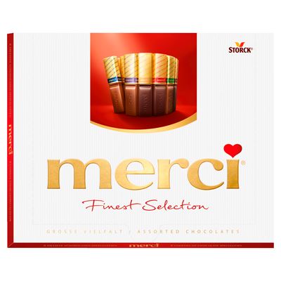MERCI Finest Selection 8 csokoládékülönlegesség 250 g