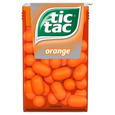 tic tac Orange narancsízű cukordrazsé 24 x 18 g