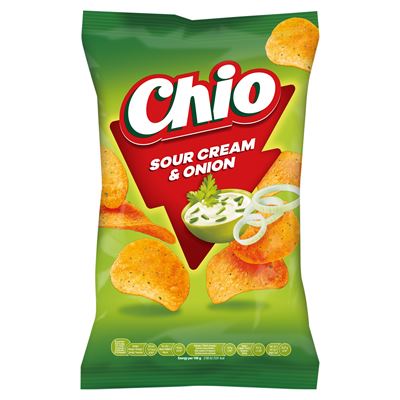 CHIO hagymás-tejfölös burgonyachips 130 g