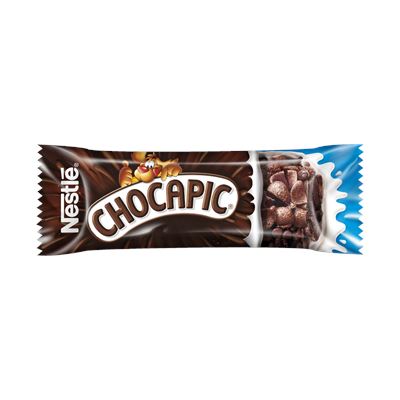 CHOCAPIC Nestlé Csokiízű Gabonapehely Szelet Tejbevonó Talppal 16 x 25 g