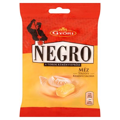 GYŐRI Negro mézes töltött keménycukorka 79 g
