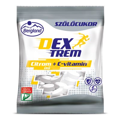 Bergland Szőlőcukor Citrom + C - Vitamin 70 g