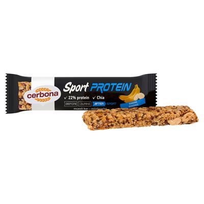 Cerbona Sport Protein Banános Müzliszelet 20 x 35 g