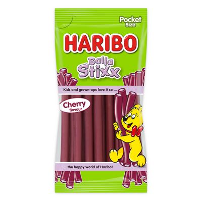 HARIBO Balla Stixx cseresznyeízű gumicukorka 80 g