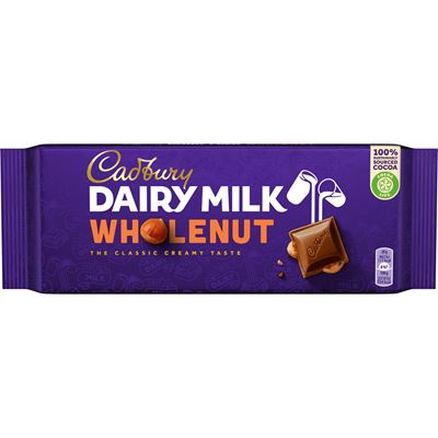 Cadbury családi tejcsokoládé mogyoróval 180 g