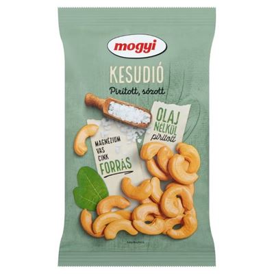Mogyi pirított, sózott kesudió 120 g